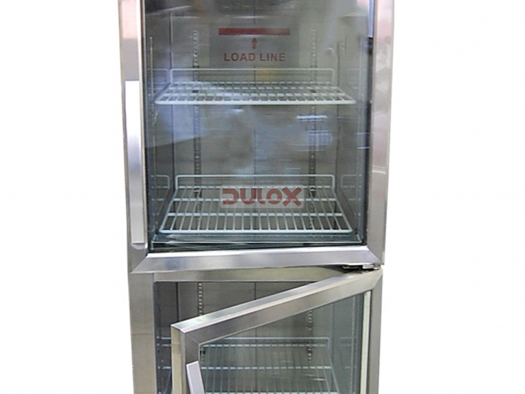 REFRIGERADOR INDUSTRIAL DOBLE PUERTA DE CRISTAL 620 X 790 X 2000 MM / RMV2-0620