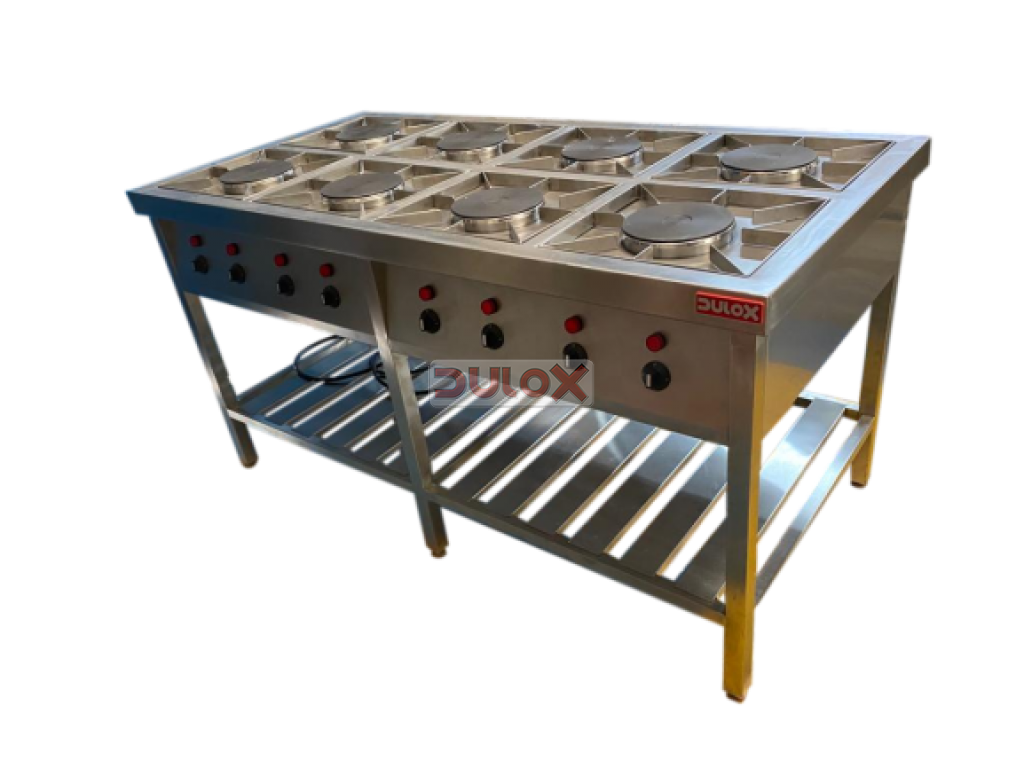 COCINA ELCTRICA 8 QUEMADORES / CCCE-0020