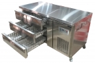 MESON REFRIGERADO 1500 X 700 X 850 MM / MR6C-01500