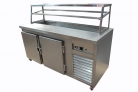 SALSERA REFRIGERADA CON CÚPULA RECTANGULAR / CFSC-1500