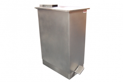 BASURERO DE TAPA Y PEDAL RECTANGULAR / BATYP-0330