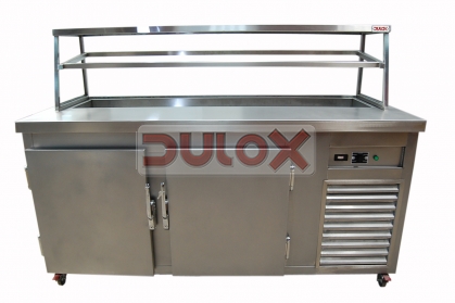 SALSERA REFRIGERADA CON CÚPULA RECTANGULAR / CFSC-1500