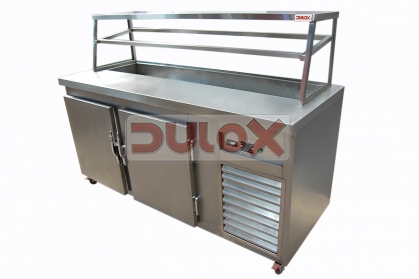 SALSERA REFRIGERADA CON CÚPULA RECTANGULAR / CFSC-1500